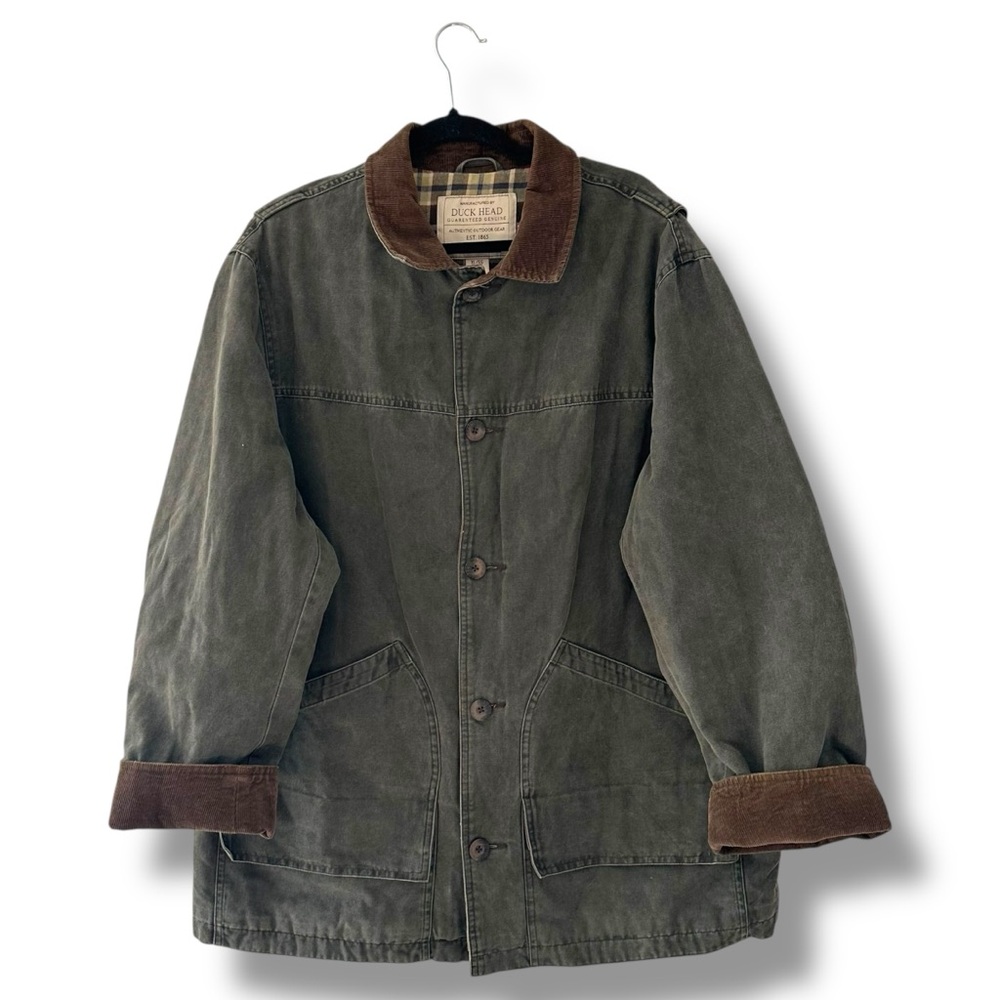 Duck Head Green and Brown Jacket